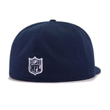 New England Patriots Oceanside Blue New Era 59Fifty Fitted