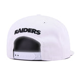 Las Vegas Raiders White New Era 9Fifty Snapback