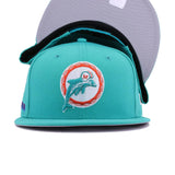 Miami Dolphins Teal Breeze Super Bowl 7 New Era 9Fifty Snapback