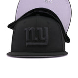 New York Giants Black on Black New Era 9Fifty Snapback