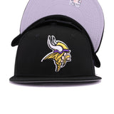 Minnesota Vikings Black New Era 9Fifty Snapback