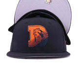 Denver Broncos Legacy Navy Orangeade New Era 9Fifty Snapback