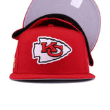 Kansas City Chiefs Scarlet Super Bowl 4 New Era 9Fifty Snapback