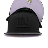 New York Giants Black on Black New Era 59Fifty Fitted